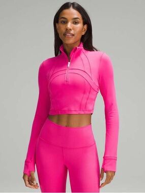 Lululemon Define Cropped Half Zip *Luon
Sonic Pink🦄